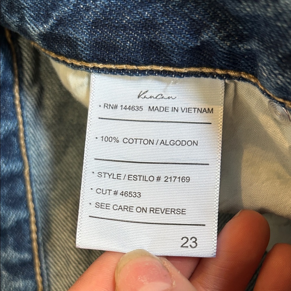 KanCan Light Blue Distressed Flare Jeans - Picture 3 of 5